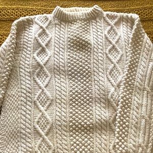 Vintage 1970’s Handmade Irish Fisherman’s Sweater